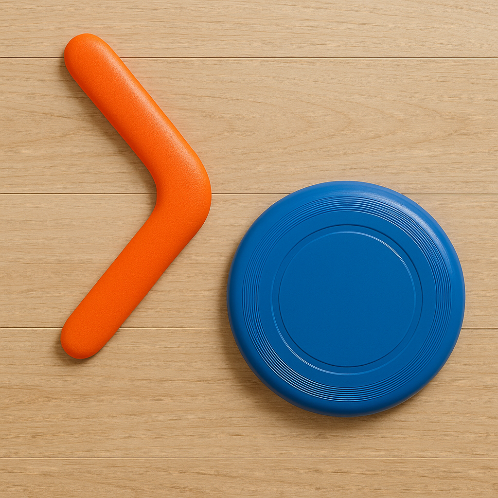 Bumerang i Frisbee